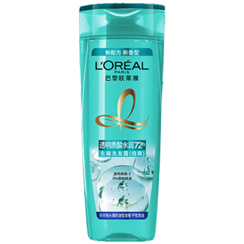 欧莱雅透明质酸水润去屑洗发露400ml