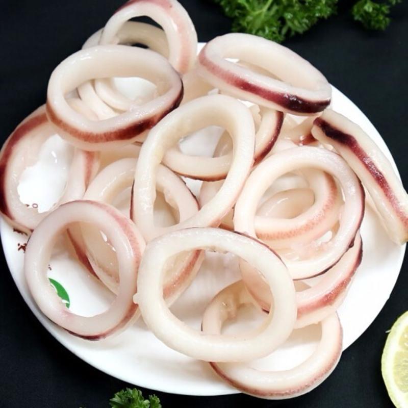 赛卡伊鲜货鱿鱼圈鱿鱼新鲜鱿鱼须章鱼足八爪目鱼花烧烤火锅