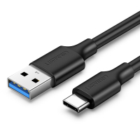 绿联Ugreen Type-C安卓数据线手机充电器线 USB3.0快充转接头电源线支持华为小米手机 0.5米