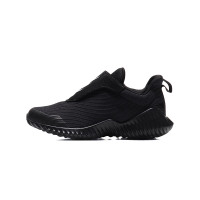 [自营]adidas童男小童儿童鞋魔术贴飞机扣跑步休闲运动鞋AH2632 AH2632黑色