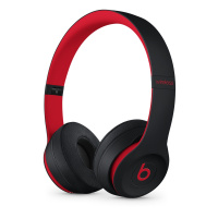 BEATS Solo3 Wireless 头戴式 蓝牙无线耳机 手机耳机 游戏耳机 - 桀骜黑红(十周年版)