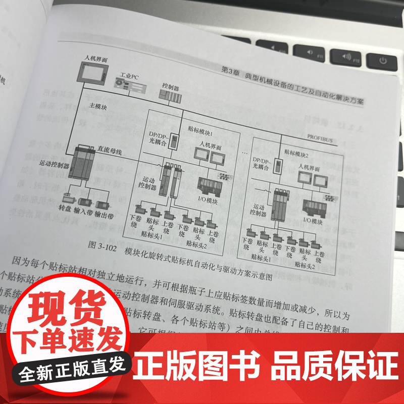 典型机械设备自动化解决方案指南:从单机、生产线到企业网络 第2版 张春林 机械设备 自动化 智能化 指南高清大图