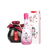 泸州老窖 22度桃花醉 (仙剑版+时尚版) 配制酒 500ml*2 组合装
