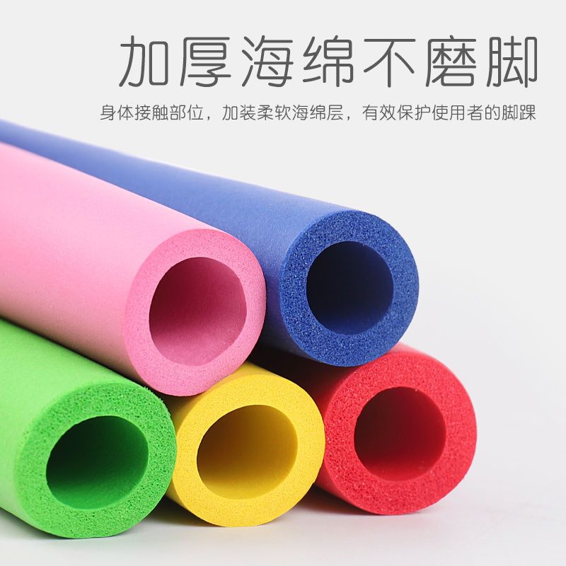 [促销]买一送一跳跳球儿童玩具弹力闪光蹦蹦球跳环圈健身减肥单脚甩腿球