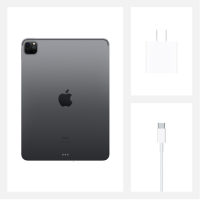 2020年新款 苹果/Apple iPad Pro 11英寸第二代 平板电脑 (128GB WLAN版/全面屏/A12Z/Face ID/MY232CH/A) 深空灰 支持手写笔