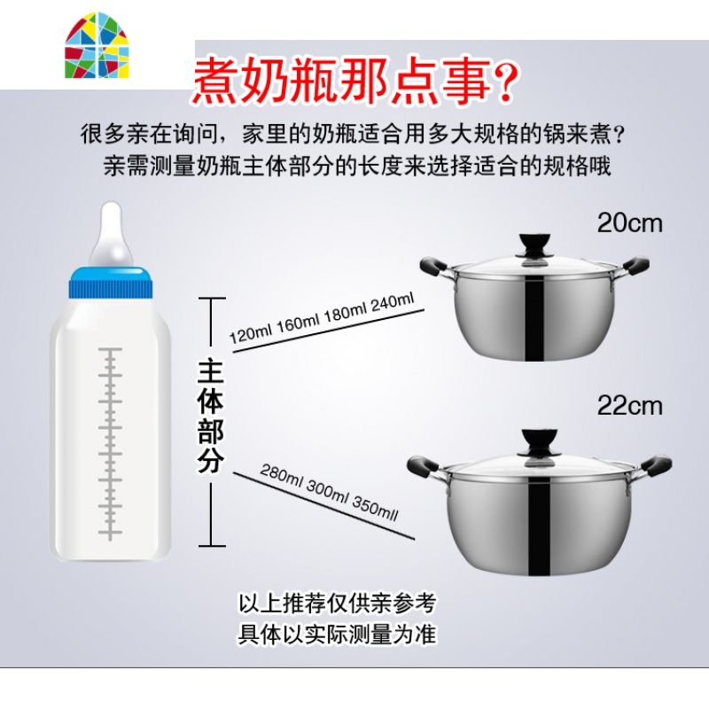 双耳汤锅不锈钢锅具多用迷你小锅子热奶锅电磁炉炖锅加厚家用 FENGHOU 18cm汤锅高清大图