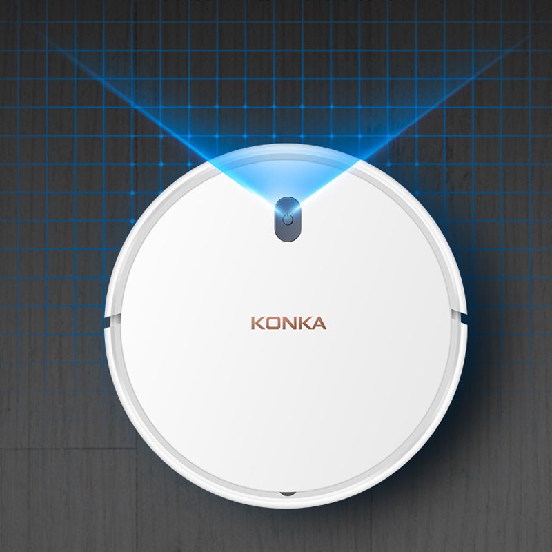 康佳(KONKA)升级款家用扫地机器人 全自动智能规划吸尘器智能回充扫拖一体机高清大图