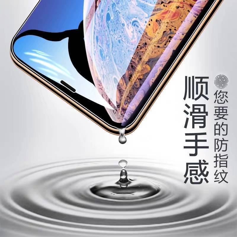 苹果6/7/8plus/X/XR/XSMAX全屏覆盖钢化膜iPhone11promax手机贴膜 新11D防爆全屏.[高清