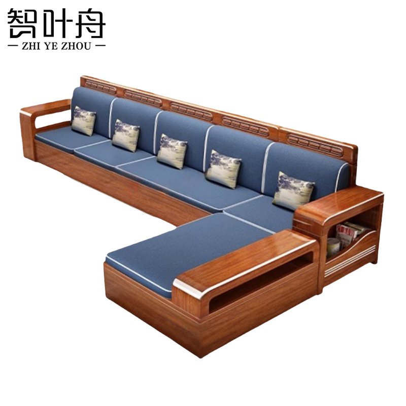 智叶舟沙发组合330*145.5*85cm套高清大图