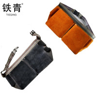 铁青牛皮工具腰包D58 个