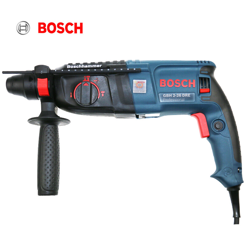 博世(BOSCH)GBH2-26DRE冲击钻 电钻电镐电锤三功能电动工具 单把装