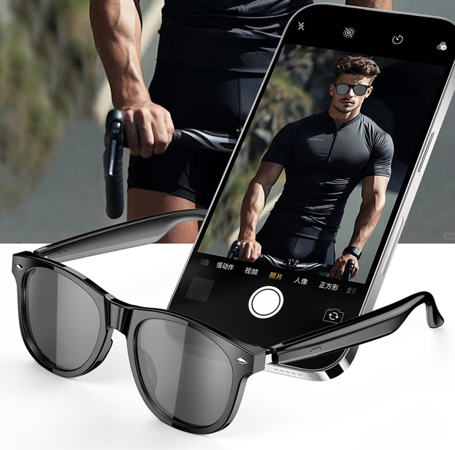 塞尔兰斯智能眼镜时尚轻便触控操作智能眼镜科技潮流高清大图