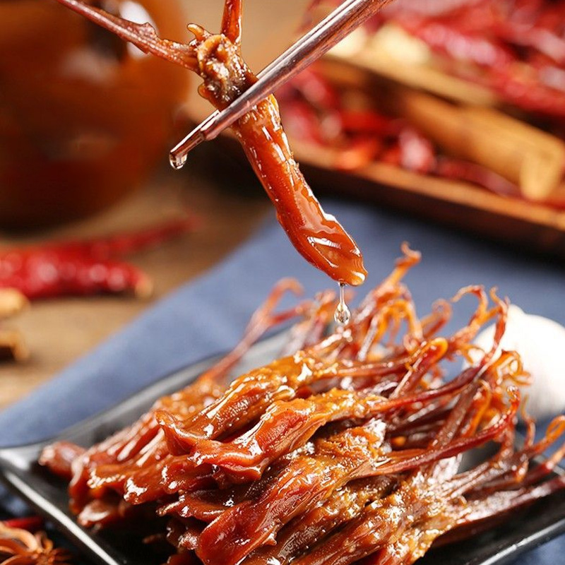 良品铺子鸭舌(甜辣味)40g/袋*5高清大图