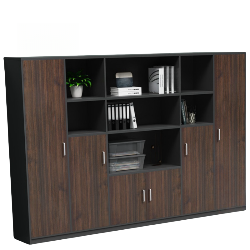 蕃蒂书柜2.4米台高清大图