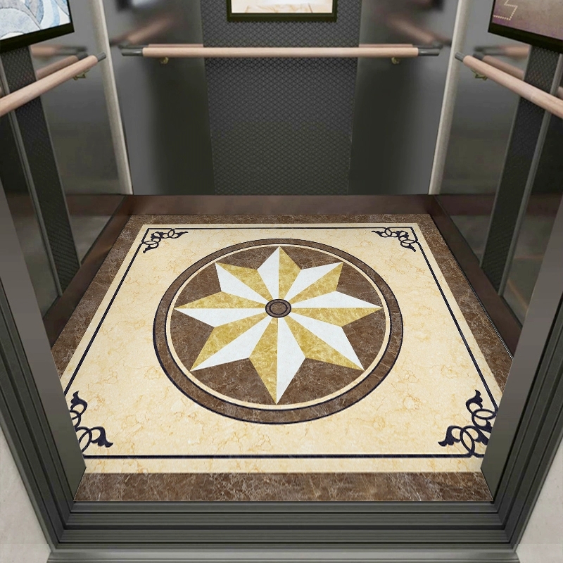 域赢 定制logo轿厢专用地毯PVC材质胶皮革 1. 6*1. 65m定制联系客户经理高清大图