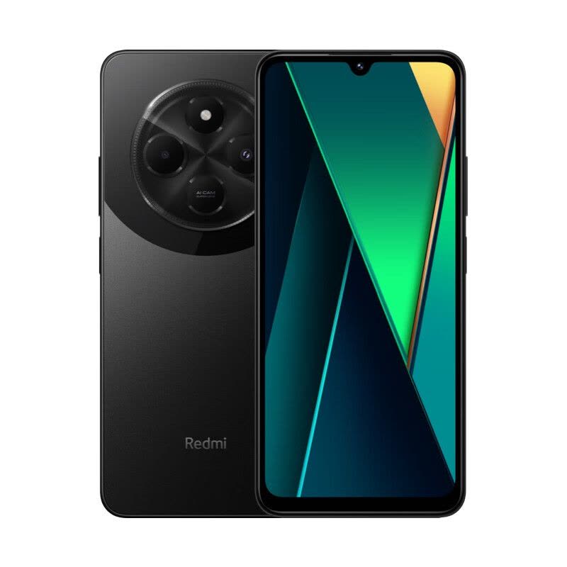 小米Redmi 14C 4GB+64GB 星岩黑120Hz高刷大屏幕大音量百元级抗摔耐磨4G