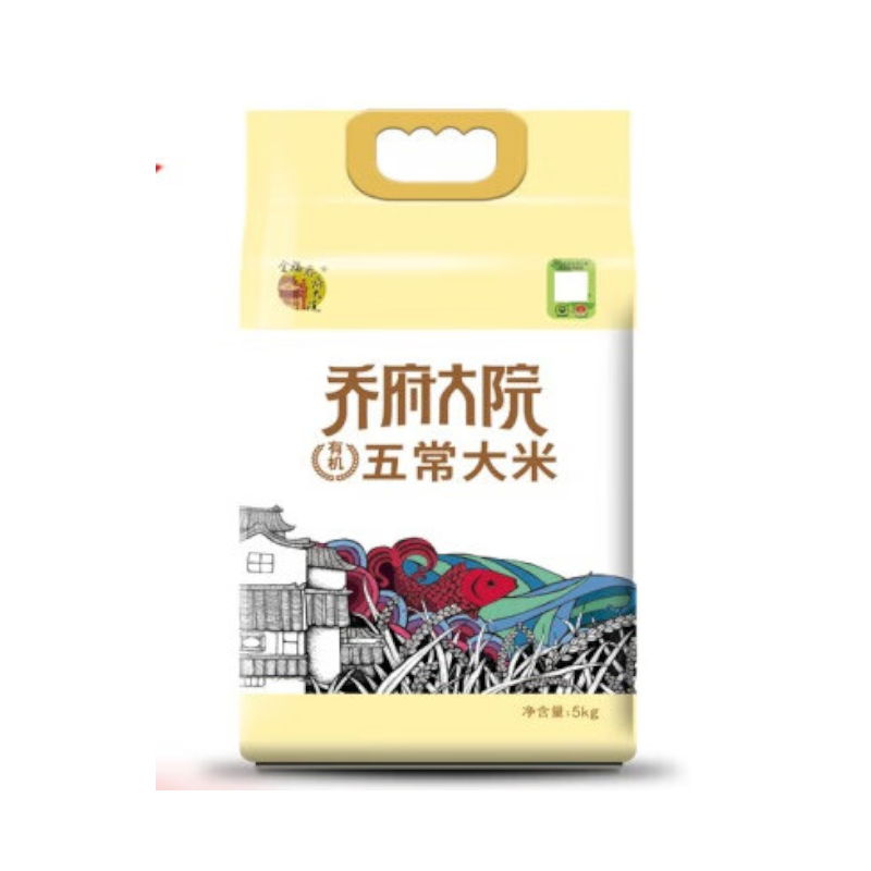 乔府大院- 五常有机稻花香2号5kg(真空有机)