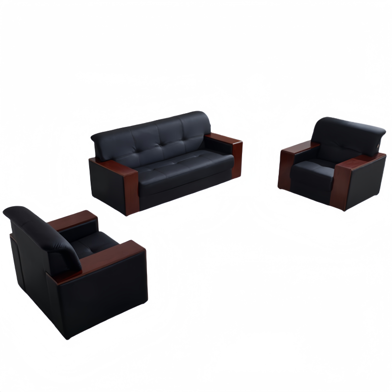 鑫木樽 沙发组合 195*85*85cm(3+1+1)组高清大图