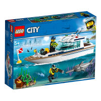 LEGO乐高城市系列阳光潜水游艇60221 男孩女孩5岁+生日礼物 玩具积木