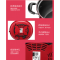 美的(Midea)DHY28电火锅电热火锅 分体式家用多功能电热锅不粘锅 4.5L 支持温度调节