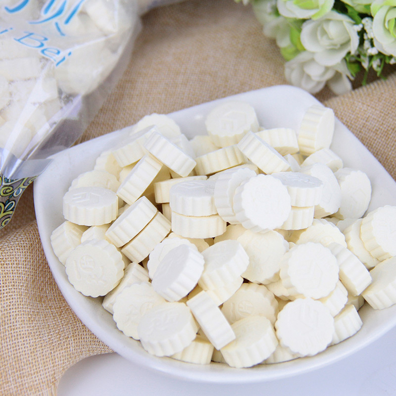 牛奶贝内蒙古塔拉额吉高钙奶贝500g干吃原味奶贝内蒙特产高清大图