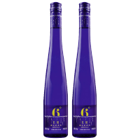 [官方旗舰店]长城6°微泡甜白葡萄酒气泡酒500ml小蓝瓶双支 蓬莱产区 中粮直营