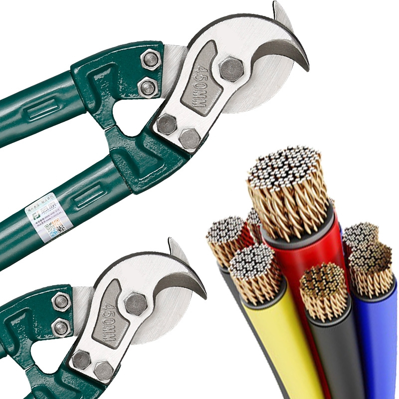 电缆藤印象剪线缆剪断线钳大型电工剪线工具电缆剪刀手动电线剪