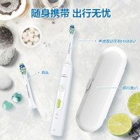 飞利浦(Philips)电动牙刷HX8962/05 成人充电式声波震动式牙刷31000次/分钟 多种模式智能计时
