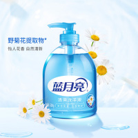 蓝月亮洗手液组合去油去腥清爽润泽野菊花洗手液500g*3瓶+瓶补500g*3瓶(包装随机)