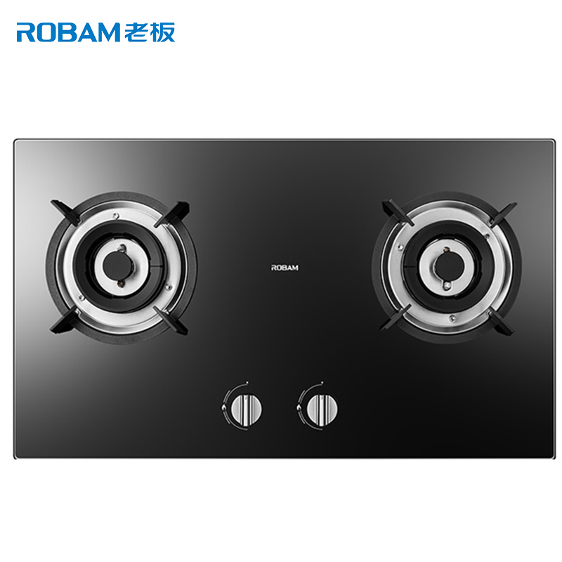 老板(ROBAM) 燃气灶自营 煤气灶嵌入式 单灶具 灶台双眼灶 燃气灶嵌入式灶 4.2kW炉灶 液化气灶JZ-32B0