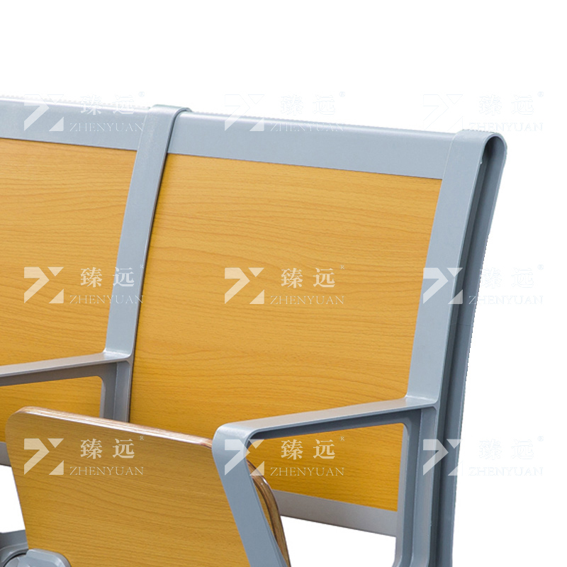 臻远ZY-LTY-89 阶梯教室排椅礼堂椅会议室报告厅联排椅 后排双人位