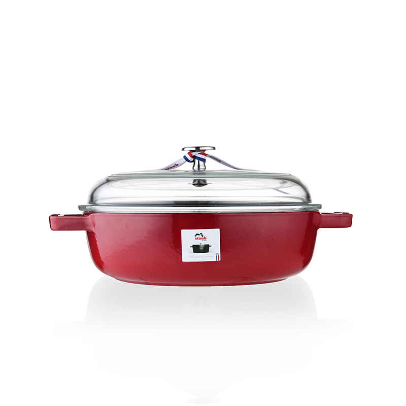 双立人(ZWILLING) SA-P006 Staub多用锅 24厘米 樱桃红 单个价