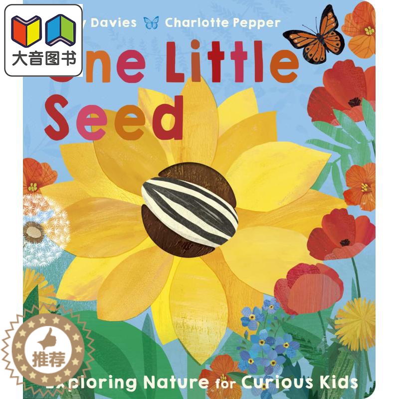 [醉染正版]One Little Seed 一粒小种子 英文原版儿童科普类读物 大音高清大图