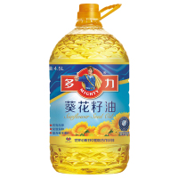 多力 葵花籽油 5L 葵花籽油食用油桶装家用米面粮油