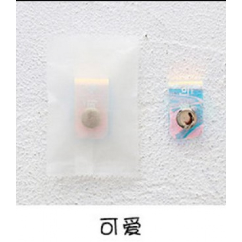 家柏饰(CORATED)痴心小店 镭射创意独角兽按扣绕线器 耳机数据线收纳整理器理线器
