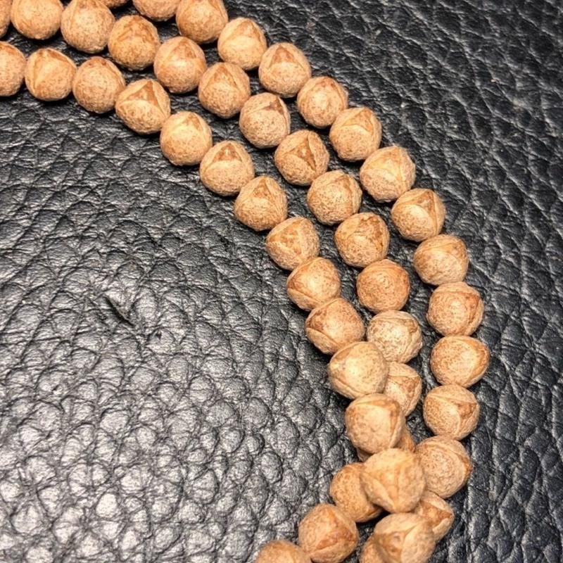 7mm尼泊尔超小龙眼菩提佛珠手串手链脖挂项链108颗精品男女情侣长串