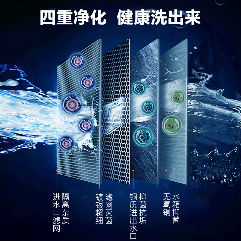 苏泊尔(SUPOR)13升家用燃气热水器JSQ25-13R-NK39(天然气)智能变升±0.5℃恒温芯低压启动节能省气高清大图