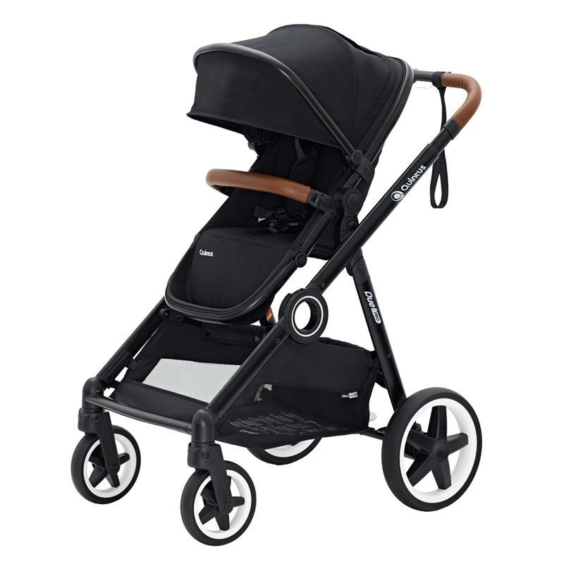 quintus/qtus昆塔斯 高景观婴儿推车可坐可躺新生儿轻便携式婴儿车 可