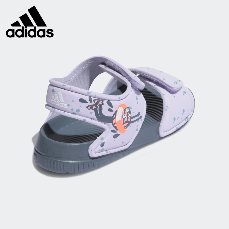 Adidas阿迪达斯时尚潮流男女儿童户外休闲运动舒适凉鞋EG2181 Z