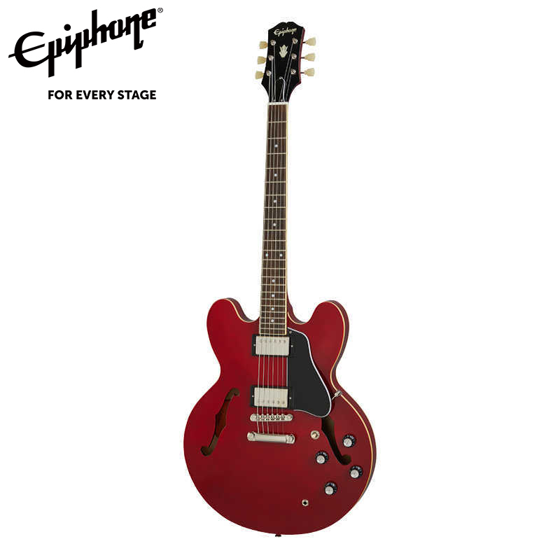 epiphone易普锋电吉他ES-335初学入门电吉他樱桃红色
