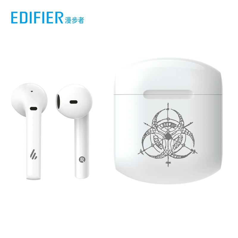 EDIFIER/漫步者 X-Pods Innersect合作款 真无线半入耳式蓝牙耳机亮黑色限量款 亮黑色
