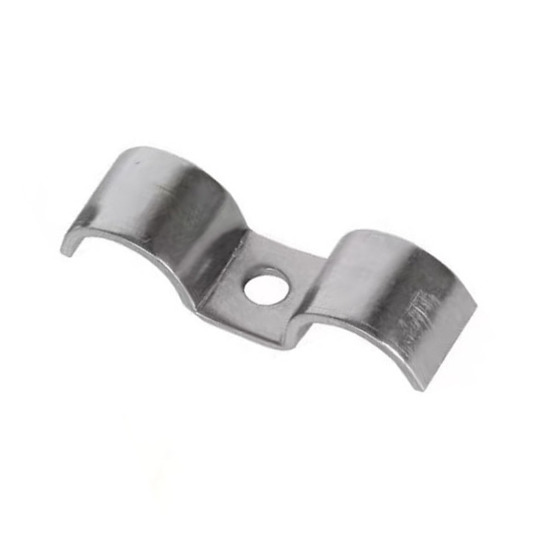 众慧创安 不锈钢双边骑马卡 M型管卡 直径32-34mm 个