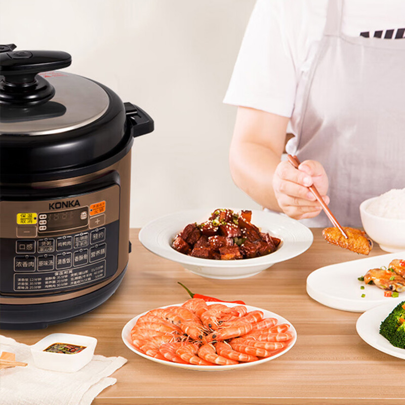康佳电压力锅5升智能多功能KYLG-5001E(JS)高清大图