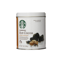[美国门店直采]星巴克(Starbucks)焦糖味热可可粉 巧克力冲饮 198g/铁盒装 冲调饮品 进口食品 美国进口