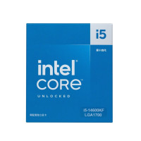 英特尔(Intel) 14代CPU处理器i5-14600KF 台式机电脑CPU处理器20核心28线程台式电脑CPU处理器 单CPU