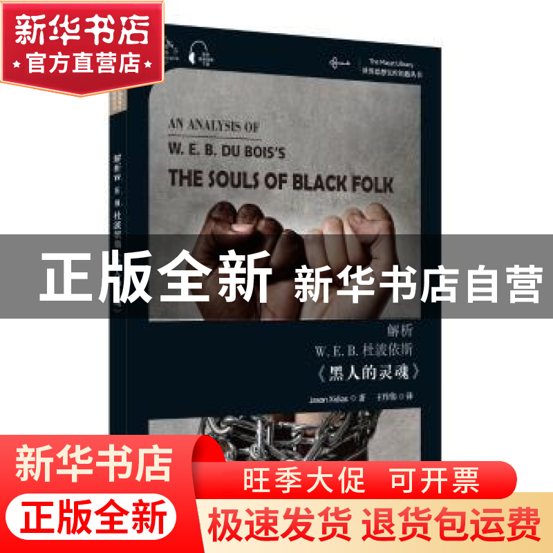 正版 解析W.E.B.杜波依斯黑人的灵魂/世界思想宝库钥匙丛书 詹森·高清大图
