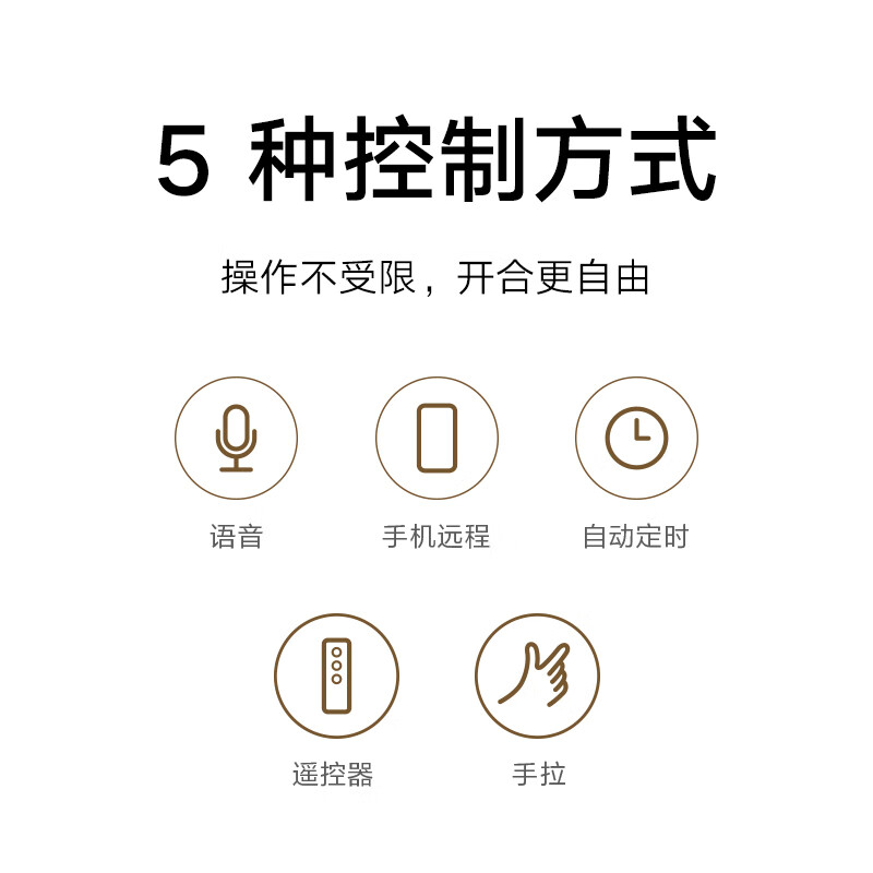 小米米家智能窗帘2 自动窗帘电机 电动窗帘 智能家居联动语音控制高清大图