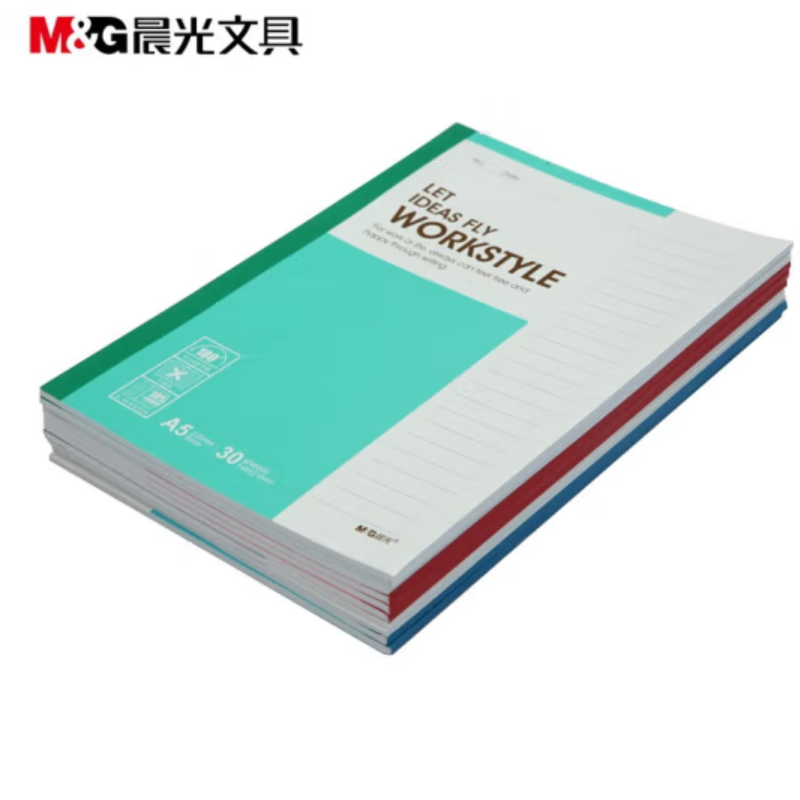 晨光 无线装订本30页A5 10本高清大图