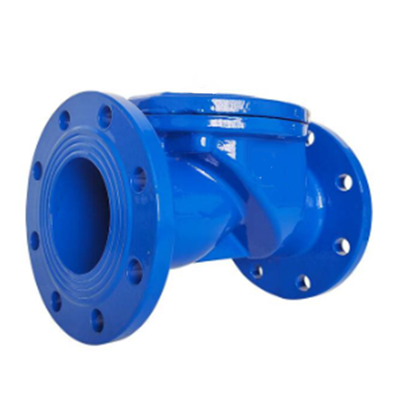 兴酉 法兰橡胶瓣止回阀 DN250 个高清大图