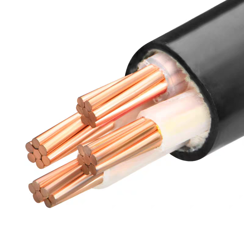 三恒 铜芯电缆线YJV 电压0.6/1KV 3×16+1×10 米高清大图